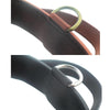 Black Leather Dog Collar, Large (4.5x58.5cm) - Durable & Comfortable