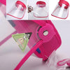 Anti-Saliva Splash Anti-Spitting Anti-Fog Anti-Oil Protective Cap Empty Top Hat Mask Removable Face Shield(Blue)