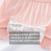 Girls Boxer Brief Safety Pants Modal Summer Shorts, Size: 140(Grey)
