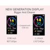 TD19 1.14 inches IPS Screen Smart Bracelet IP67 Waterproof, Support Call Reminder / Heart Rate Monitoring / Blood Pressure Monitoring / Sleep Monitoring /  Remote Camera (Red)