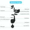 A04 Car Drink Water Cup Mobile Phone Holder(Green)