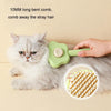 Pet Grooming Comb - Fine Tooth Deshedding Tool (Green)