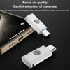 USB-C / Type-C Male to 8 Pin Female ABS Charging Adapter