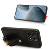 For Xiaomi Redmi K70/K70 Pro Wristband Leather Back Phone Case(Black)