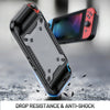 Game Handle Gamepad TPU+PC Protective Case for Switch OLED(Black)