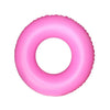 Cartoon Pattern Double Airbag Thickened Inflatable Swimming Ring Crystal Swimming Ring, Size:60 cm(Pink)