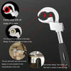 Multipurpose Bathroom Sink Circular Arc Toothed Wrench(Silver Black)