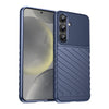 For Samsung Galaxy S25+ 5G Thunderbolt Shockproof TPU Phone Case(Blue)