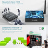 H618-TX68 Android 12.0 Allwinner H618 Quad Core Smart TV Box, Memory:4GB+64GB(EU Plug)