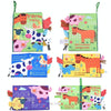 Tail Cloth Book Baby Enlightenment 3D Early Education Cloth Book(Farm)
