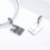 S925 Sterling Silver Notre Dame de Paris Pendent DIY Bracelet Necklace Accessories