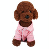 Dog Silk Pyjamas, Pink, Small - Soft & Breathable