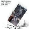 For Alcatel 1SE 2020 Coloured Drawing Cross Texture Horizontal Flip PU Leather Case with Holder & Card Slots & Wallet & Lanyard(Cat Becomes Tiger)