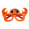 3 PCS Happy Birthday Theme Party Glasses Photo Decoration Prop, Shape: Crab