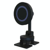 Center Console 360 Rotating Magnetic Car Phone Holder Zinc Alloy Automotive Navigation Bracket(Black)