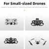 Sunnylife Drone Landing Pad 35cm Fast-Fold Double-Sided Leather Waterproof Helipad for DJI Neo / Avata 2 / Mini 4 Pro (Yellow+Orange)