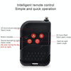 N911F 129dB Wireless Remote Control Solar Human Body Induction Sound Light Alarm