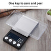 High-Precision Electronic Scale Mini Portable Jewellery Medicine Scale, Style:500g/0.1g