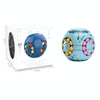 3 PCS Finger Magic Bean Magic Cube Toy Children Intelligence Fingertip Spinning Top(Lake Cyan)