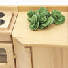 5 PCS 1:12  Mini House Toy Vegetable Simulation Cabbage Kitchen Accessory Mini House Toy(Green)