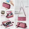 CaseMe ME30 Max Multifunctional Large-Capacity Shoulder Crossbody Phone Bag(Red)