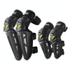 Motolsg MT-05 Motorcycle Bicycle Riding Protective Gear 4 in 1 Elbow Pads(Yellow Grey)