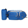 Lovoyager Dog Treat Pouch Bag, Blue, with Water Bottle Holder