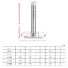 Canoe Paddle Fishing Rod Holder Rail Bracket Kayak Accessories, Specification: 12 Inch Rail