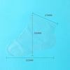 100pcs/pack Household Disposable Socks Waterproof Transparent Bag Foot Cover