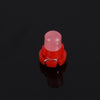 10PCS 2W T3 Wedge Instrument Panel LED Light Dashboard Gauge Cluster Indicator Lamp Bulb(Red Light)