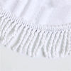Animal Pattern Round Superfine Fiber Beach Towel with Tassel, Size:150 x 150cm(Lotus Turtle)