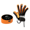 Intelligent Robot Split Finger Training Rehabilitation Glove Equipment With UK Plug Adapter, Size: M(Orange Right Hand)