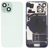 iPhone 15 Green Glass Back Cover with Wireless Charging