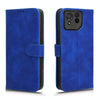 For ASUS ROG Phone 8 Skin Feel Magnetic Flip Leather Phone Case(Blue)