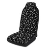 Car Universal Printed Seat Protector Automobile Decoration Supplies, Style: Footprint And Bone