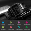 SKMEI 1368 Multifunctional Men Outdoor Sports Noctilucent Waterproof Digital Watch(Black)