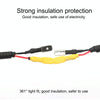 140 PCS / Box Waterproof High Toughness Oxidation Resistance Seal Heat-shrinkable Butt Wire Tube, Random Color Delivery
