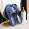 Household Soft Sole Slippers Bathroom Non-Slip Sandals, Size: 40-41(Dark Blue)