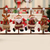 Christmas Ornaments Gift Santa Claus Snowman Dancing Pendant Tree Toy Doll Hang Decorations(Snowman)