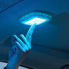 Car USB Charging Strong Magnetic Roof Reading LED Light(Grey)