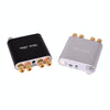 100W+100W Bluetooth Audio Digital Amplifier Board Module AUX USB External Sound Card(Silver)