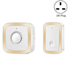 Wireless Doorbell Plug-in, 300m Range, 60 Melodies, UK Plug, Gold