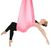 Household Handstand Elastic Stretching Rope Aerial Yoga Hammock Set(Pink)