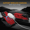 For Samsung Galaxy S24 FE 5G Lens Holder MagSafe Phone Case(Red)