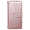 For Redmi K70 Multi-Function Wallet 10 Card Slots Leather Phone Case(Rose Gold)