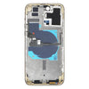 iPhone 14 Pro Max Back Cover Gold - Power, Volume & Wireless Charging