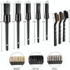 9 PCS / Set Car Wash Detail Brush Short Shank Tire Brush