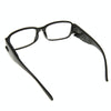 UV Protection White Resin Lens Reading Glasses with Currency Detecting Function, +1.50D