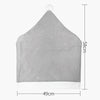 Christmas Nonwoven Chair Covers Stool Decoration Sleeves(Gray)