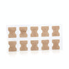 10 PCS Glue-free Orthopedic Nail Stick Toe Nail Groove Inlay Corrector(Transparent Bottom)